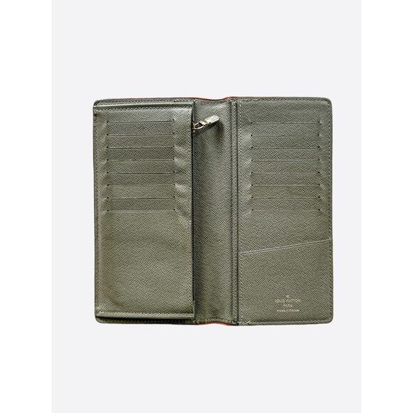 Louis Vuitton Silver Titanium Monogram Brazza Wallet - Picture 3 of 4